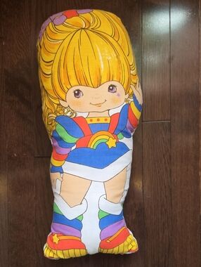 1980s Rainbow Brite Cut and Sew Pillow